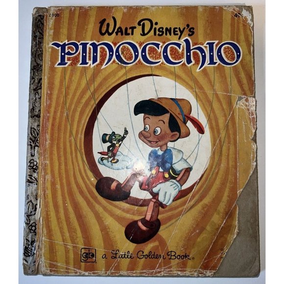 A Little Golden Book - Disney’s Mickey, Donald, Pinocchio & Jungle Book VTG 4 - Picture 6 of 10